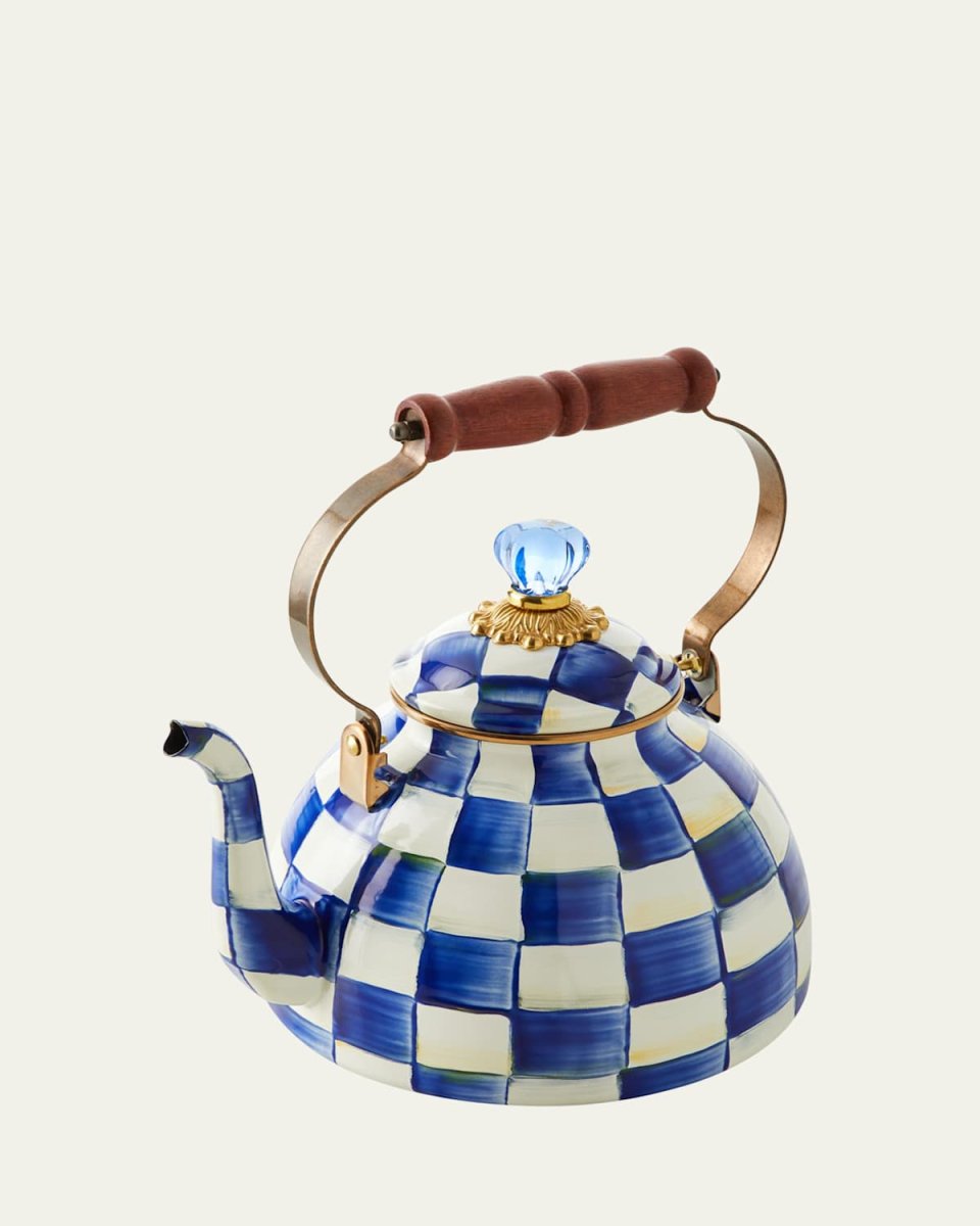 Royal Check 3-Quart Tea Kettle